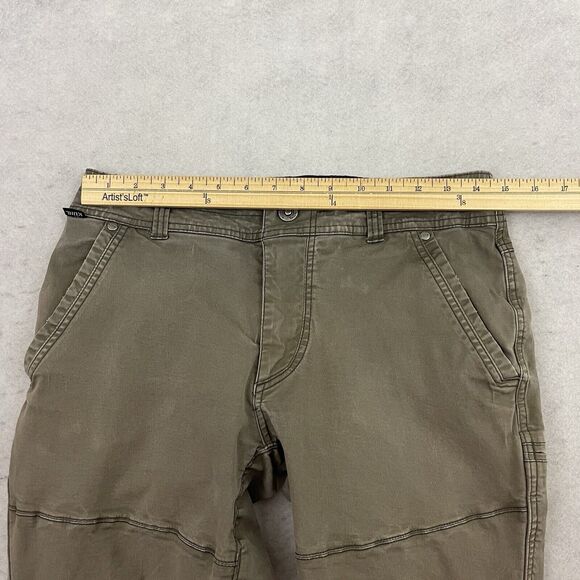 Kuhl Adventure Hiking Pants Mens 30X30 Khaki Outdoors Camping Stretch Gorpcore - Picture 5 of 14